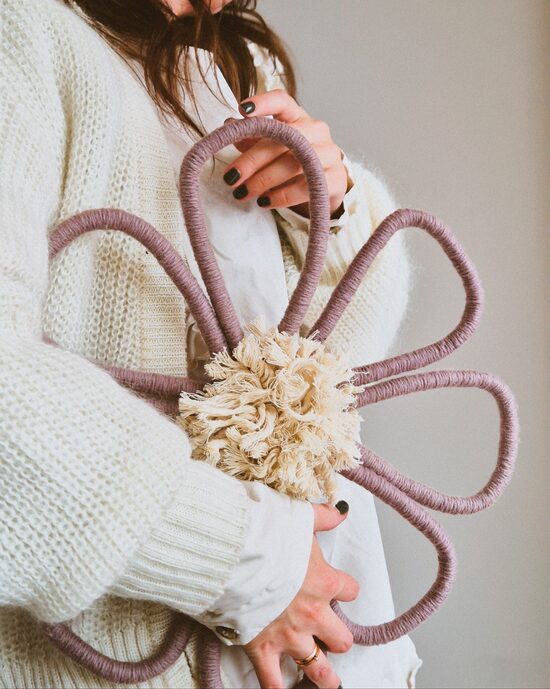 Sienas dekors "Zieds" (L izm.)