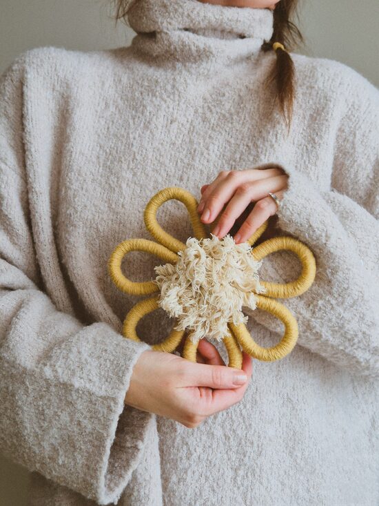 Sienas dekors - Zieds (XS izm.)